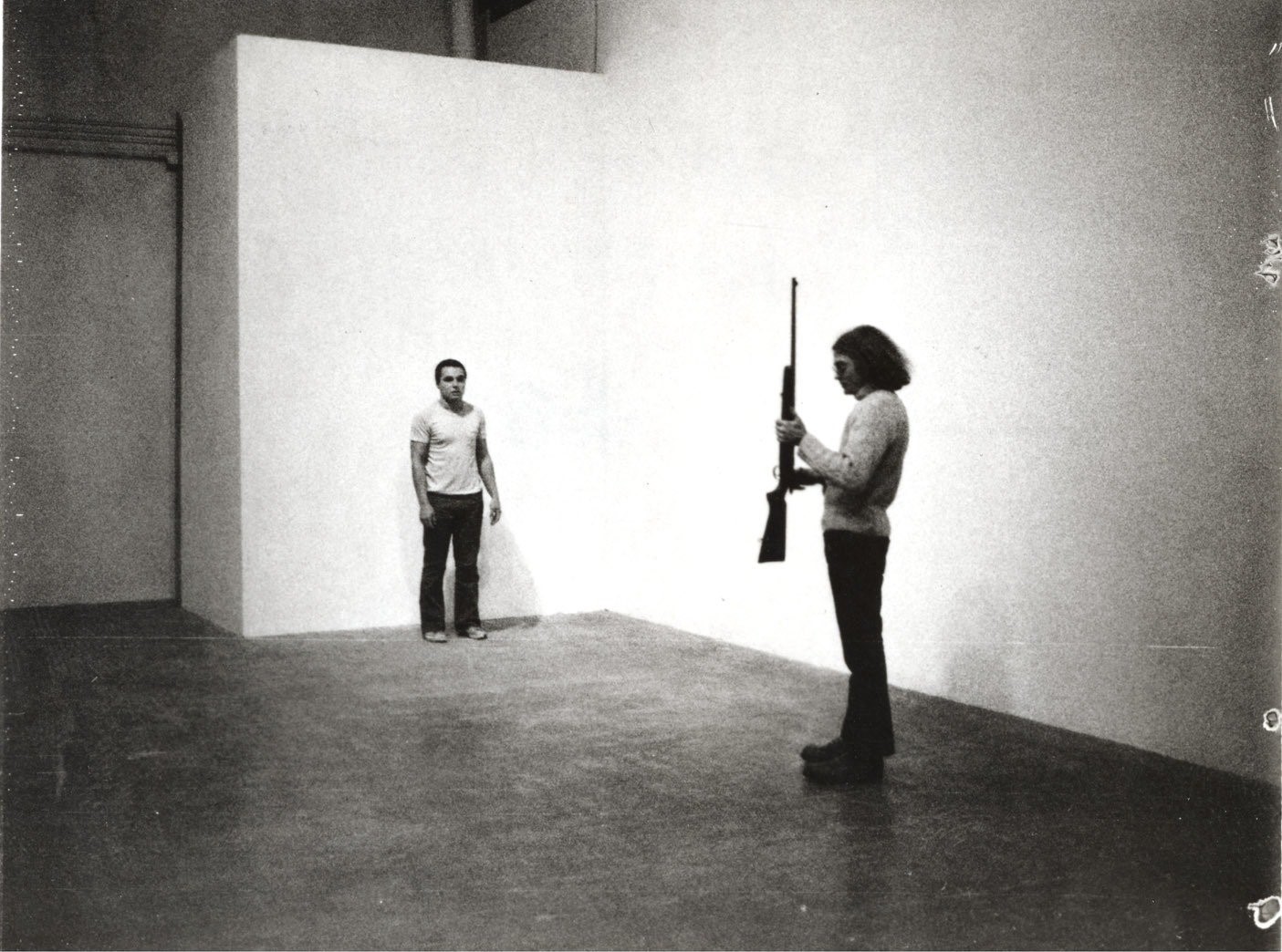 A picture of the Chris Burder Shoot performance