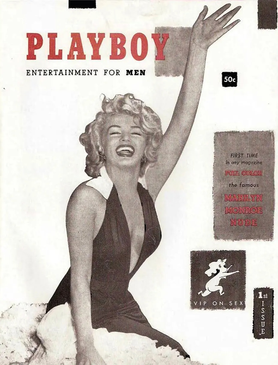 Playboy's first issue magazine
